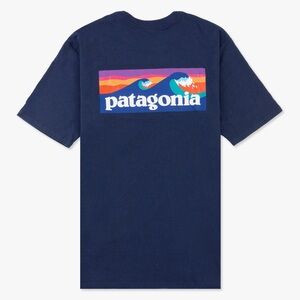 PATAGONIA MEN'S BOARDSHORT LOGO POCKET RESPONSIBILI-TEE